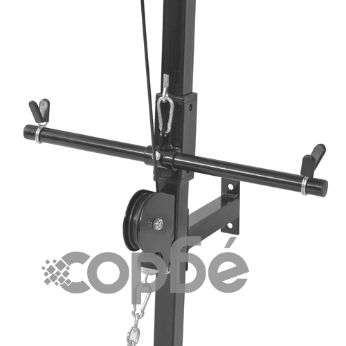 Домашен фитнес уред за монтаж на стена с 2 макари ➤ топ цена ➤ sorbe.bg