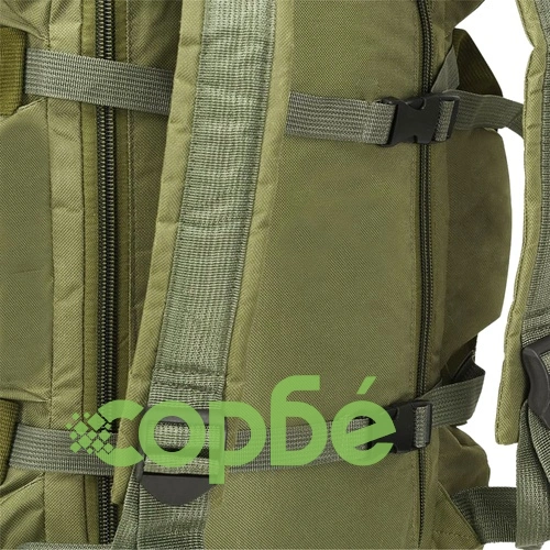 3-в-1 пътнически сак тип военен, 45 л, маслиненозелен ➤ топ цена ➤ sorbe.bg