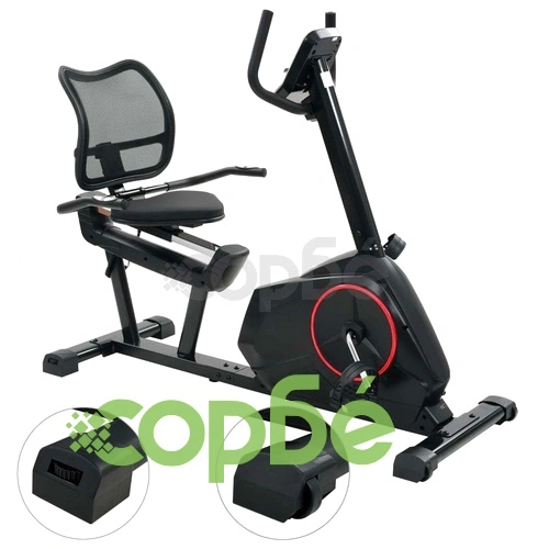 Магнитен легнал велотренажор с измерване на пулс, програмируем ➤ топ цена ➤ sorbe.bg