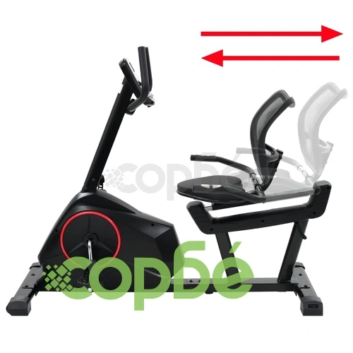 Магнитен легнал велотренажор с измерване на пулс, програмируем ➤ топ цена ➤ sorbe.bg