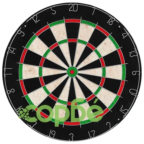 Професионална дартс мишена от сизал с 6 стрелички и протектор ➤ топ цена ➤ sorbe.bg