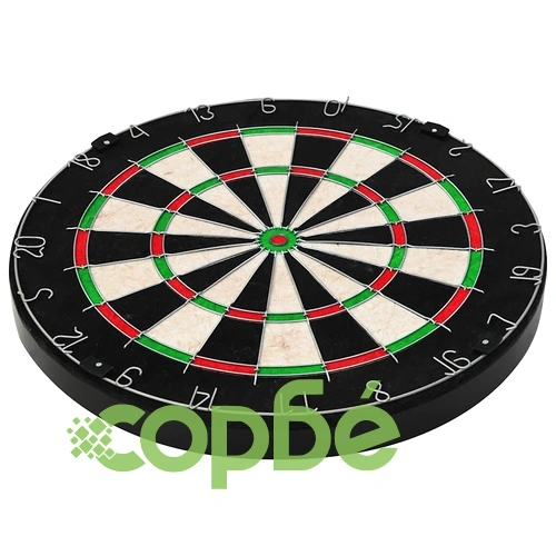 Професионална дартс мишена от сизал с 6 стрелички и протектор ➤ топ цена ➤ sorbe.bg