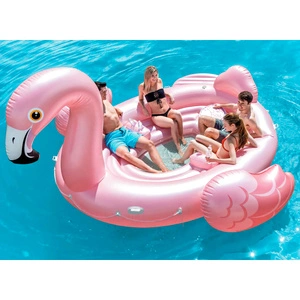 Intex Надуваем дюшек Flamingo Party Island, 57267EU