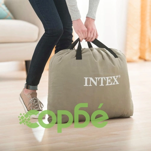 Intex Надуваемо легло Comfort Plush High Rise Queen, с помпа, 64418 ➤ топ цена ➤ sorbe.bg