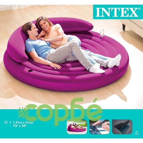 Intex Надуваемо легло Ultra Daybed Lounge, 68881NP ➤ топ цена ➤ sorbe.bg
