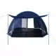 Палатка за къмпинг, 390x330x195 см, синя