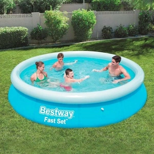 Bestway Fast Set Надуваем басейн, кръгъл, 366x76 см, 57273