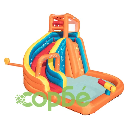 Bestway H2OGO Пързалка Turbo Splash Water Zone-Mega Water Park 53301 ➤ топ цена ➤ sorbe.bg