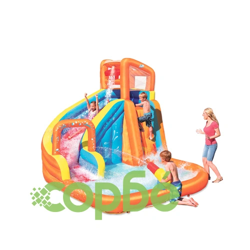 Bestway H2OGO Пързалка Turbo Splash Water Zone-Mega Water Park 53301 ➤ топ цена ➤ sorbe.bg