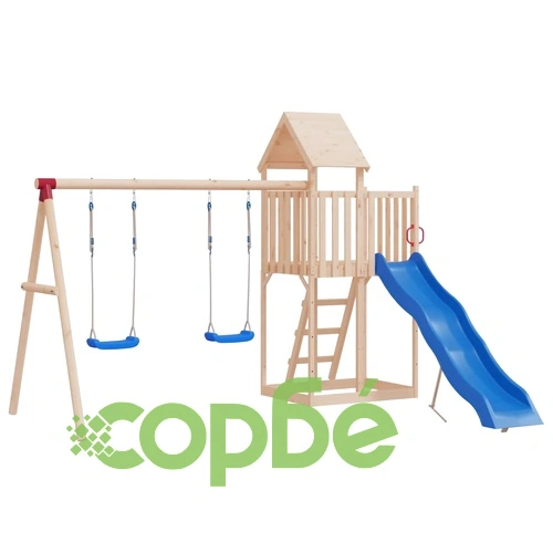 Детски люлки с въжета, 2 бр, сини, 37x15 см, полиетилен ➤ топ цена ➤ sorbe.bg