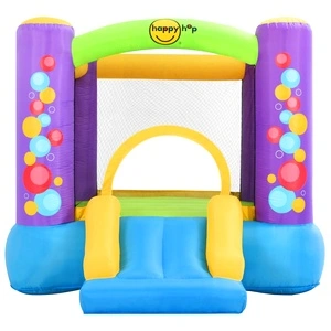 Happy Hop Надуваем батут с пързалка, 260x210x160 см, PVC
