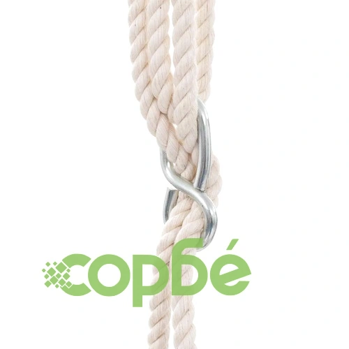 Бебешка люлка с предпазен колан, памук, дърво, синя ➤ топ цена ➤ sorbe.bg