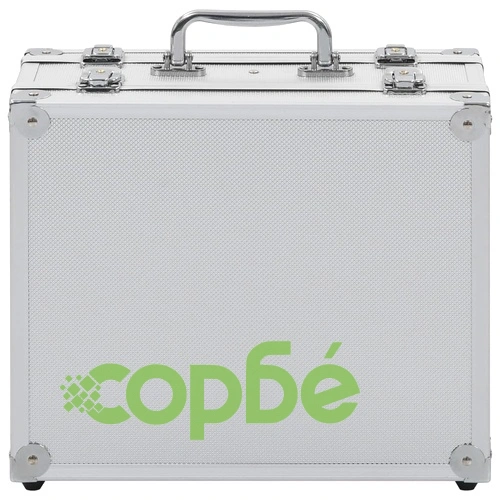 Куфар за пистолет, алуминий, ABS, сребрист ➤ топ цена ➤ sorbe.bg