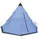 4-местна палатка, синя