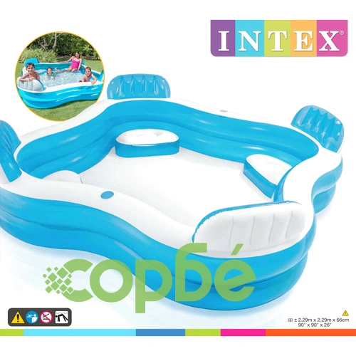 Intex Надуваем басейн за семейна отмора 56475NP ➤ топ цена ➤ sorbe.bg