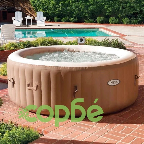 Intex PureSpa Надуваема хидромасажна вана 196x71 см 28404NL ➤ топ цена ➤ sorbe.bg