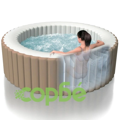 Intex PureSpa Надуваема хидромасажна вана 196x71 см 28404NL ➤ топ цена ➤ sorbe.bg