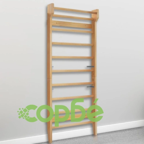 Шведска стена, 80x15,8x195 см, дърво ➤ топ цена ➤ sorbe.bg