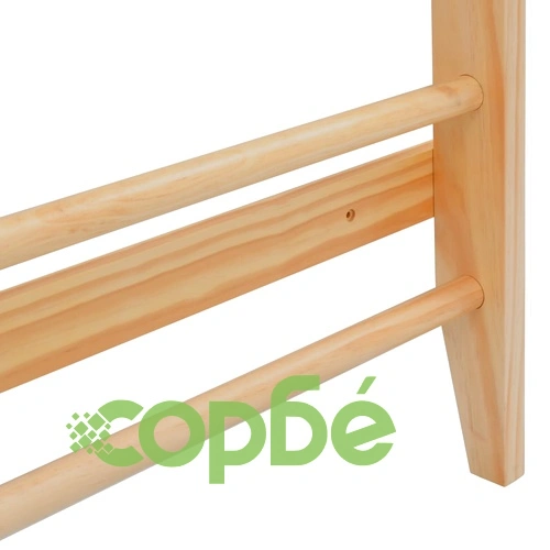 Шведска стена, 80x15,8x195 см, дърво ➤ топ цена ➤ sorbe.bg