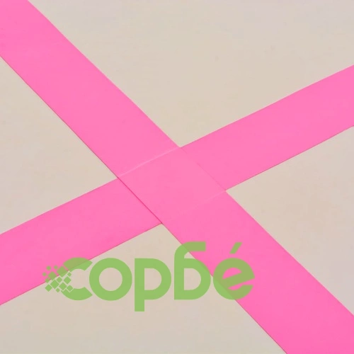 Надуваем дюшек за гимнастика с помпа, 600x100x10 см, PVC, розов ➤ топ цена ➤ sorbe.bg