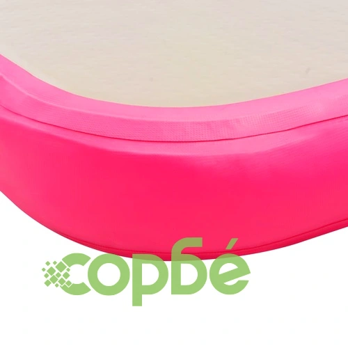 Надуваем дюшек за гимнастика с помпа, 700x100x10 см, PVC, розов ➤ топ цена ➤ sorbe.bg