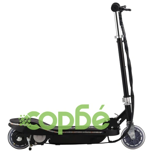 Електрическа тротинетка с LED, 120 W, черна ➤ топ цена ➤ sorbe.bg