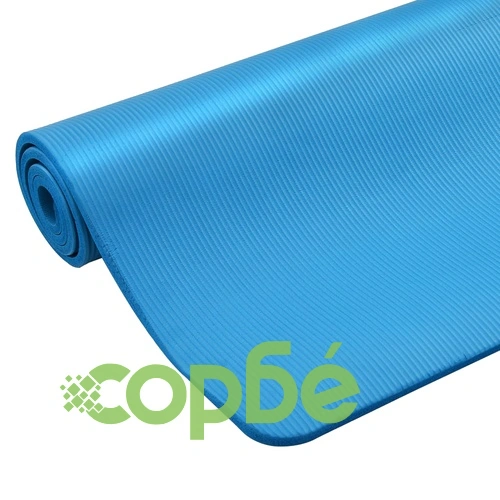 Йога постелка, 100x190 см, EVA, синя ➤ топ цена ➤ sorbe.bg