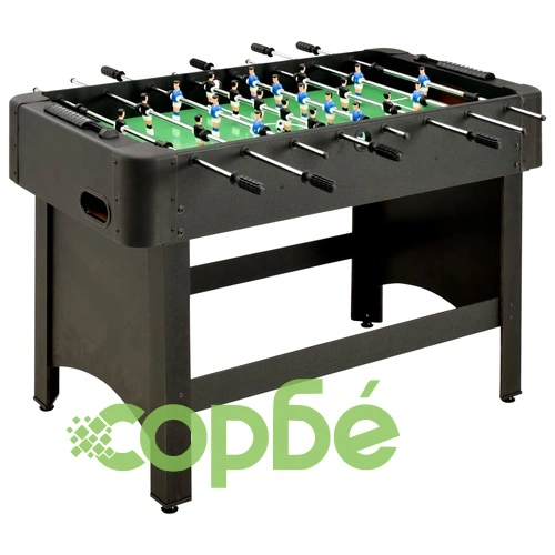 Футболна маса, 118x95x79 см, черна ➤ топ цена ➤ sorbe.bg