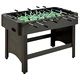 Футболна маса, 118x95x79 см, черна