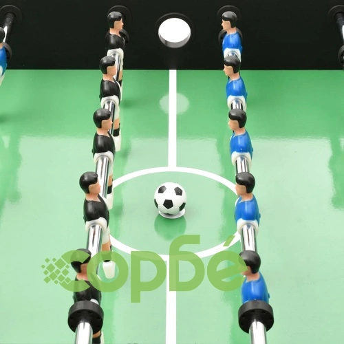 Футболна маса, 118x95x79 см, черна ➤ топ цена ➤ sorbe.bg