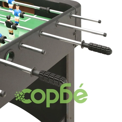 Футболна маса, 118x95x79 см, черна ➤ топ цена ➤ sorbe.bg