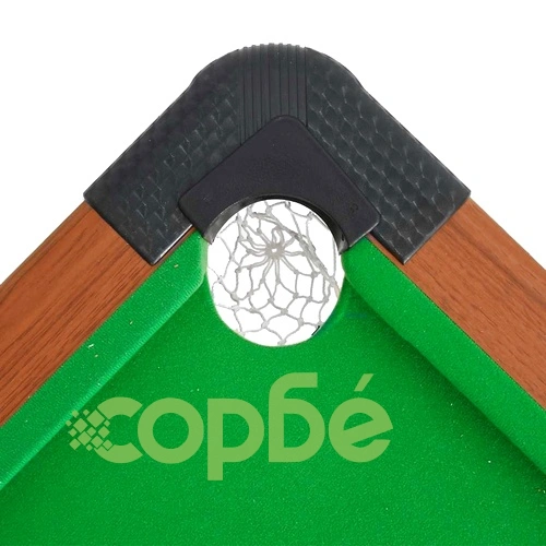 Билярдна маса, 4 фута, 122x61x76 см, кафява ➤ топ цена ➤ sorbe.bg