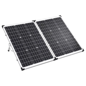 Сгъваем соларен панел във вид на куфар, 120 W, 12 V