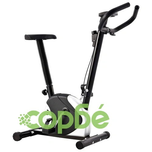 Велоергометър с ремъчно задвижване, черен ➤ топ цена ➤ sorbe.bg