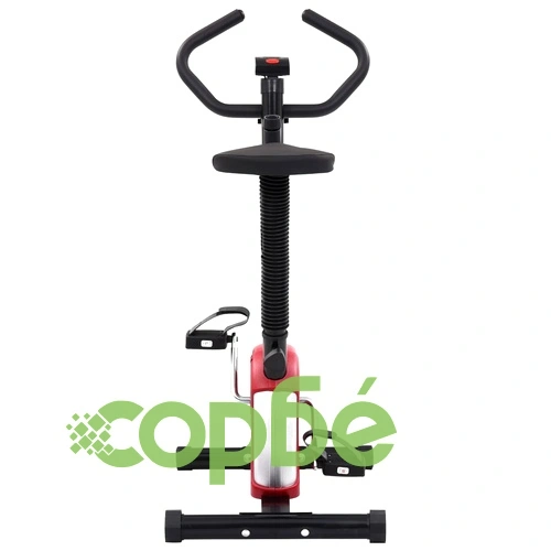 Велоергометър с ремъчно задвижване, червен ➤ топ цена ➤ sorbe.bg