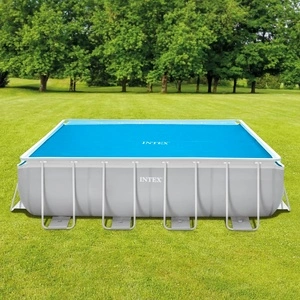 Intex Соларно покривало за басейн, правоъгълно, 400x200 см