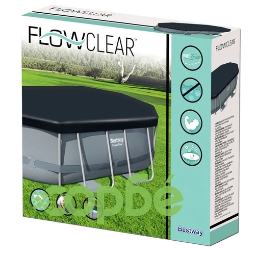 Bestway Покривало за басейн Flowclear, 300x200 см ➤ топ цена ➤ sorbe.bg
