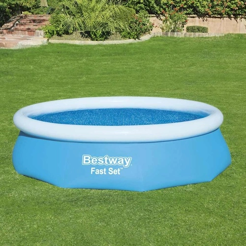 Bestway Соларно покривало за басейн Flowclear, 305 см на топ цена от sorbe.bg Bestway Соларно покривало за басейн Flowclear, 305 см ➤ топ цена ➤ sorbe.bg