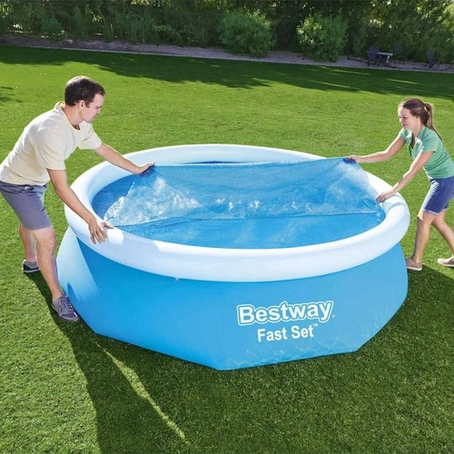 Bestway Соларно покривало за басейн Flowclear, 305 см на топ цена от sorbe.bg Bestway Соларно покривало за басейн Flowclear, 305 см ➤ топ цена ➤ sorbe.bg
