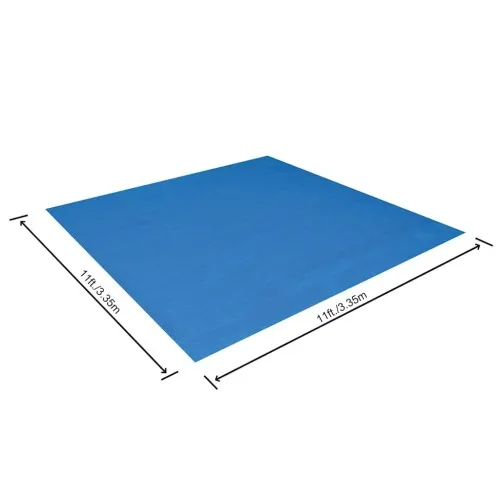 Bestway Подложка за наземни басейни Flowclear, 335x335 см ➤ топ цена ➤ sorbe.bg