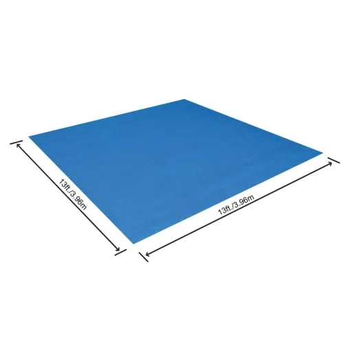 Bestway Подложка за наземни басейни Flowclear, 396x396 см ➤ топ цена ➤ sorbe.bg