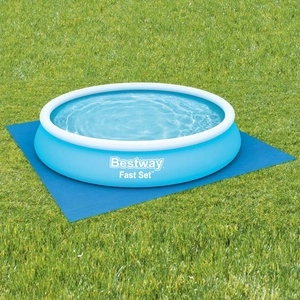Bestway Подложка за наземни басейни Flowclear, 396x396 см