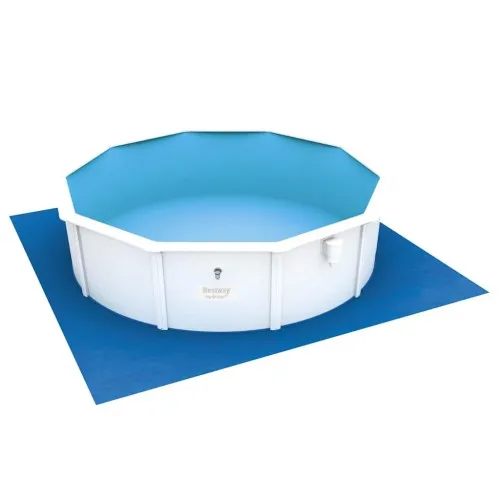 Bestway Подложка за наземни басейни Flowclear, 488x488 см ➤ топ цена ➤ sorbe.bg