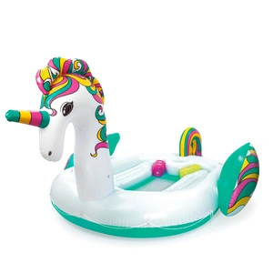 Bestway Плаващ остров за басейн Giant Unicorn Island
