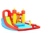 Happy Hop Надуваем батут с пързалка и басейн, 410x385x220 см, PVC