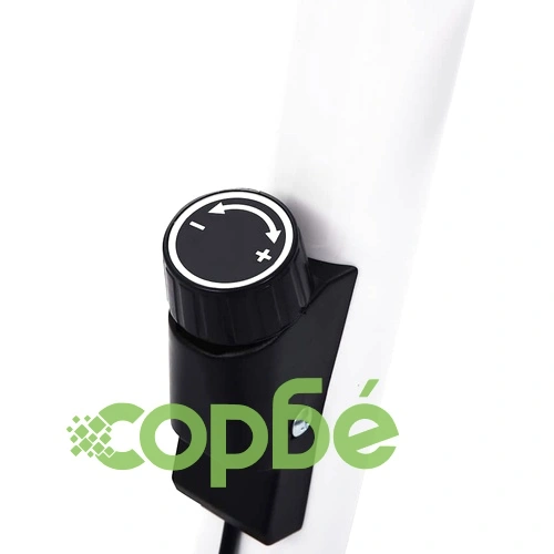 Велоергометър с ремъчно задвижване, бял ➤ топ цена ➤ sorbe.bg