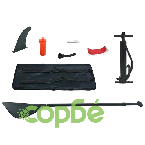 Стендъп падъл борд SUP сърфборд, надуваем, червено и бяло ➤ топ цена ➤ sorbe.bg