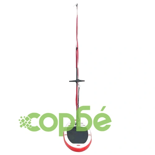 Комплект надуваем стендъп падъл борд с платна, червено и бяло ➤ топ цена ➤ sorbe.bg