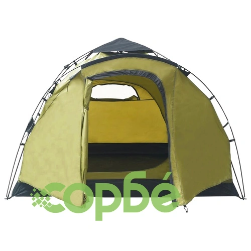 Pop up палатка за къмпинг, 3-местна, зелена ➤ топ цена ➤ sorbe.bg