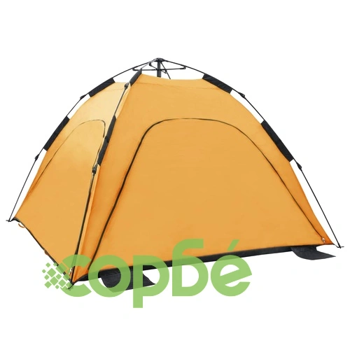 Pop up палатка за плаж, 220x220x160 см, жълта ➤ топ цена ➤ sorbe.bg